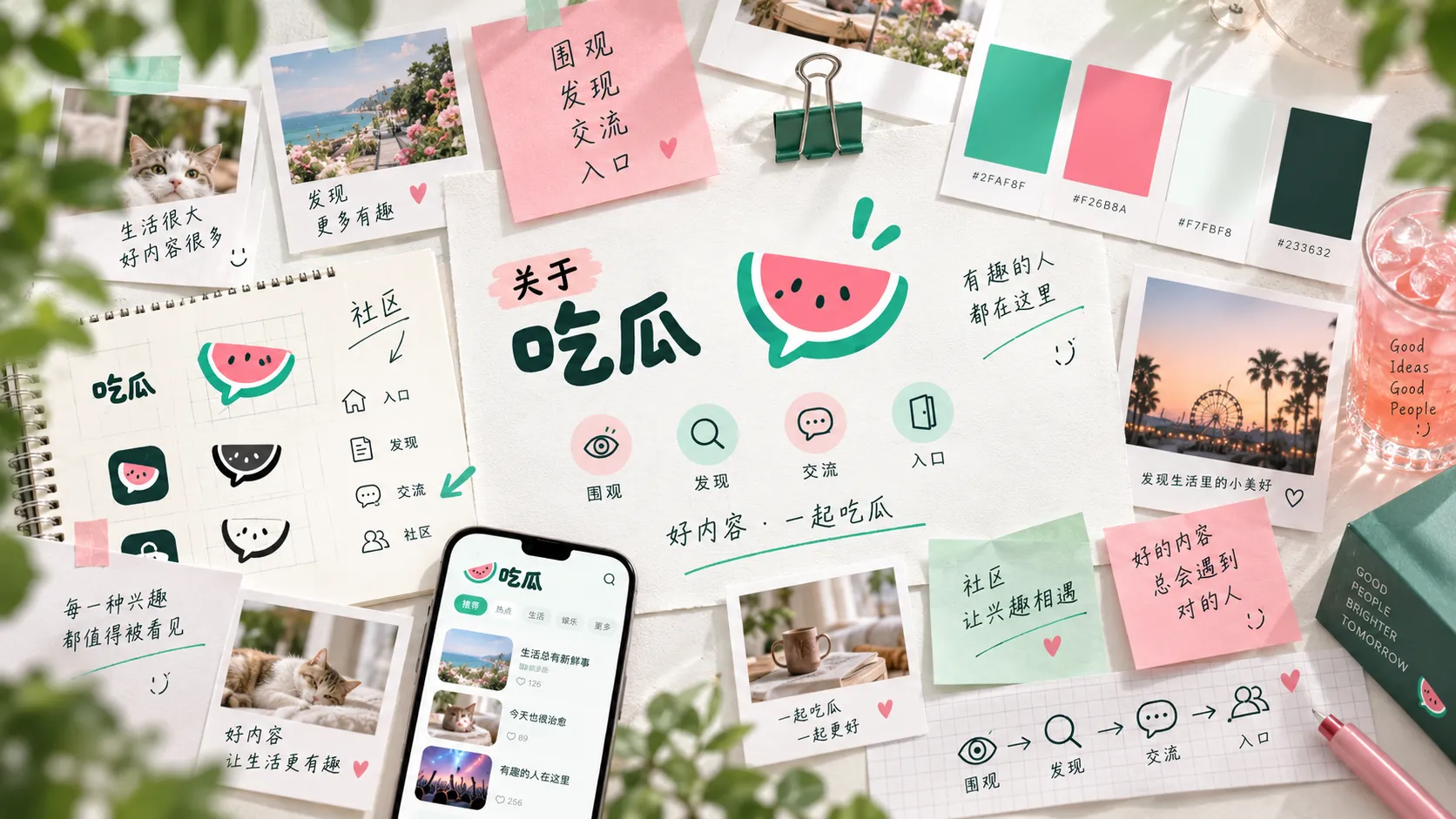 公开信息阅读与整理的主题画面